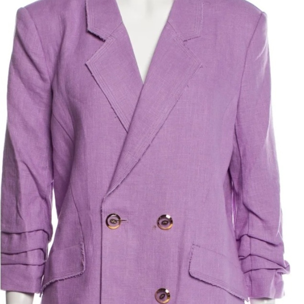 Ramy Brooke Purple Blazer (Never Worn)